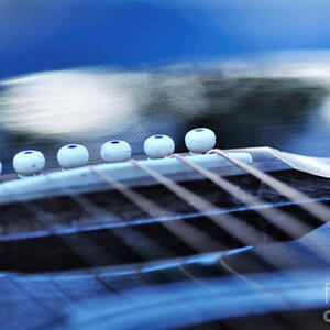 Guitar Abstract 4 by Kaye Menner