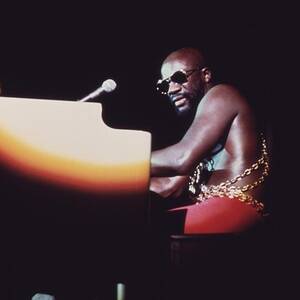 Isaac Hayes Performs In Chicago by Everett