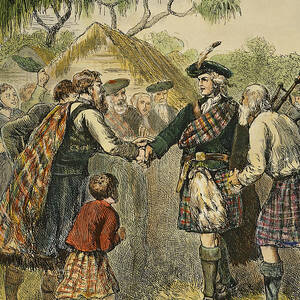 Oglethorpe Visiting Colony by Granger