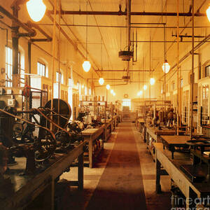 Thomas Edisons Laboratory by Science Source
