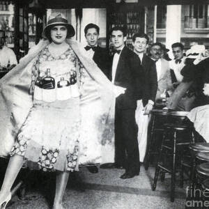 Prohibition, Flapper Flask Fashion #4 by Science Source
