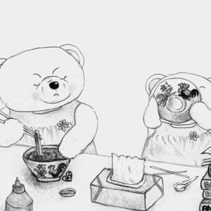 Teddy Bear Conversations Drawing by Melanie Sastria - Fine Art America