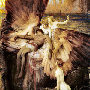 The Lament for Icarus #1 by Herbert James Draper