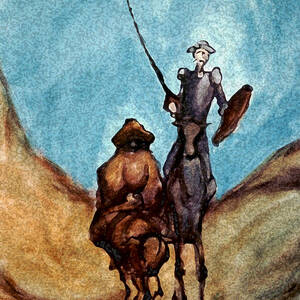 Don Quixote  #3 by Kevin Middleton