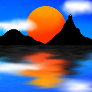 Emerald Moon Digital Art by Zachary Maheux | Pixels