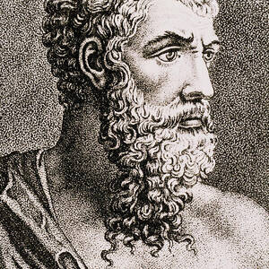 Aristotle, Ancient Greek Philosopher by Science Source