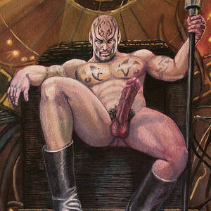 Brooding Tyrant by Marc DeBauch