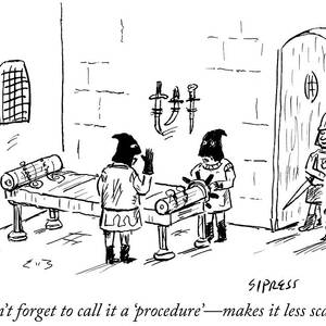 Call it a procedure by David Sipress
