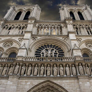 Cathedral Notre Dame of Paris. France   by Bernard Jaubert