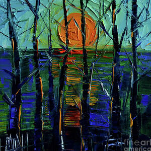 Cold Sunset by Mona Edulesco Cold Sunset by Mona Edulesco