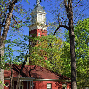 Evans Clock Tower at Queens by Jill Lang