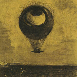Eye-Balloon by Odilon Redon