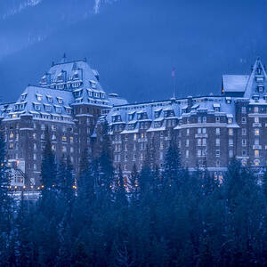 Fairmont Banff Springs Hotel in Banff National Park by Yves Gagnon