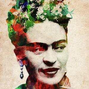 Frida Kahlo pink bubblegum Digital Art by Mihaela Pater | Fine Art America