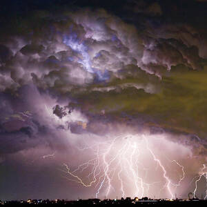 Lightning Storm 08.05.09 Photograph by James BO Insogna - Fine Art America