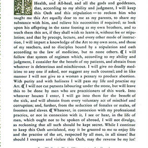 Hippocratic Oath, 1938 by Science Source