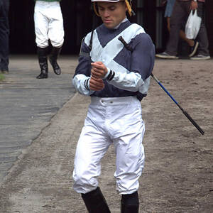 Jockey Joel Rosario by  Newwwman