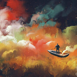 Journey To Outer Space by Tithi Luadthong
