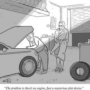 Just a mysterious plot device by Ellis Rosen