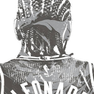 Kawhi Leonard TORONTO RAPTORS PIXEL ART 22 Kids T-Shirt by Joe