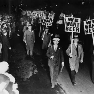 Labor Union Members Protesting by Everett