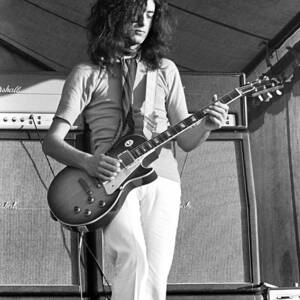Led Zeppelin Jimmy Page '69 by Chris Walter