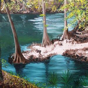 Treasure Island Painting By Larry Whitler