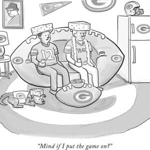 Mind if I put the game on by Paul Noth