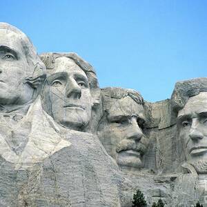 Mount Rushmore by American School