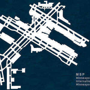 Map of Minneapolis Saint Paul Airport (MSP): Orientation and Maps for MSP  Minneapolis Airport