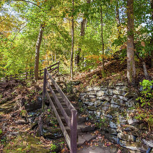 Olmsted Falls Staircase by Lon Dittrick