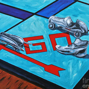 Checkmate Painting by Herschel Fall - Pixels