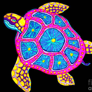 Sea Turtle Too Digital Art by Nick Gustafson
