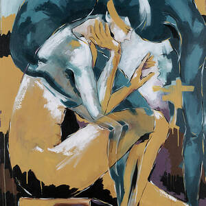 Self Reflection - of a dancer by Konni Jensen