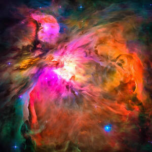 Space image orion nebula by Matthias Hauser