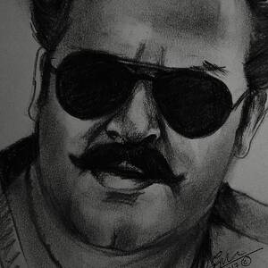 Pen Drawing Mohanlal Drawing By Vishnu Aranmula Mohanlal was born to viswanathan nair (father) and santhakumari (mother) in pathanamthitta district of kerala, in the southern part of india on 21st may 1960. pen drawing mohanlal drawing by vishnu