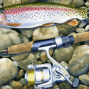 Spin Trout by Mark Jennings