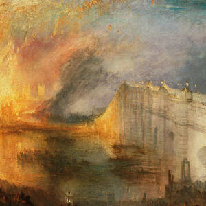 The Burning Of The Houses Of Lords And Commons by William Turner