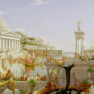 The Course of Empire - The Consummation of the Empire by Thomas Cole