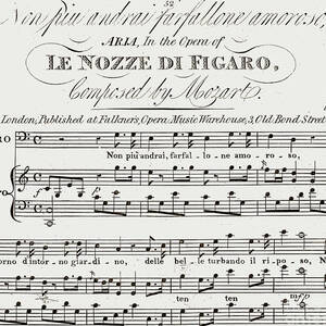 The Marriage of Figaro by Mozart by Wolfgang Amadeus Mozart
