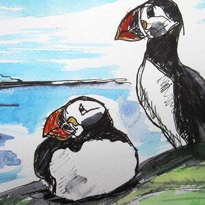 They re tall cliffs available as a signed and numbered canvas prints by Mary Cahalan Lee - aka PIXI
