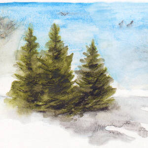 Three Pines by Brandy Woods