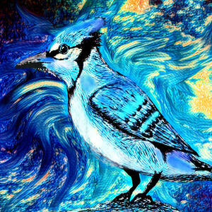Awakening To Life Painting By Abstract Angel Artist Stephen K