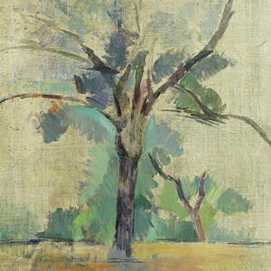 Trees by Paul Cezanne