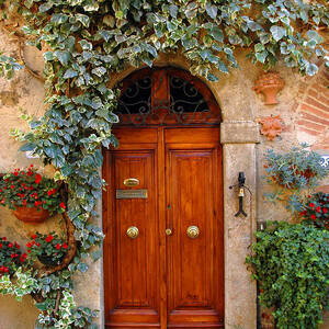 Tuscan Doorway Photograph by Michael Biggs - Fine Art America