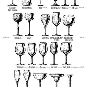 Types Of Beer Glassware #1 Drawing by Alexander Babich - Fine Art America