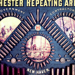 Winchester 1888 Cartridge Board by Unknown