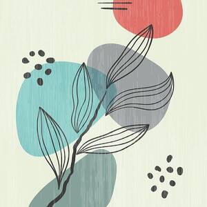 Abstract Poster In Scandinavian Style #1 by Afanasia