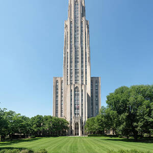 Cathedral of Learning building at the University of Pittsburgh #2 by Steven Heap