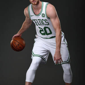 Gordon Hayward Boston Celtics Portraits #2 by Brian Babineau